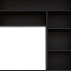 43" Black Computer Desk - Homeroots
