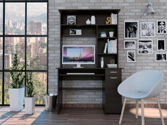 43" Black Computer Desk - Homeroots