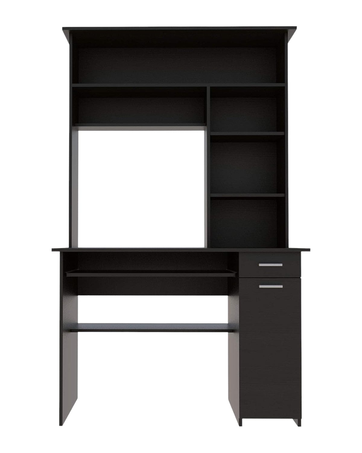 43" Black Computer Desk - Homeroots
