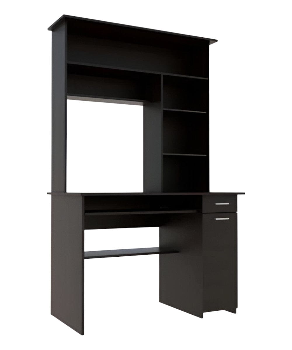 43" Black Computer Desk - Homeroots