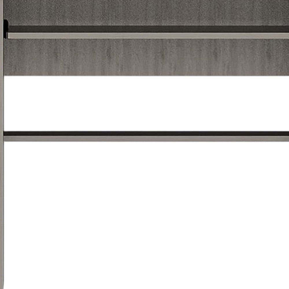 43" Light Gray Computer Desk - Homeroots