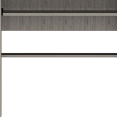 43" Light Gray Computer Desk - Homeroots