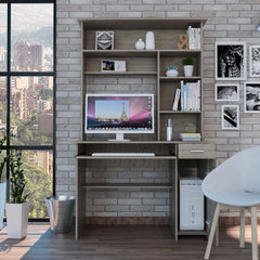 43" Light Gray Computer Desk - Homeroots