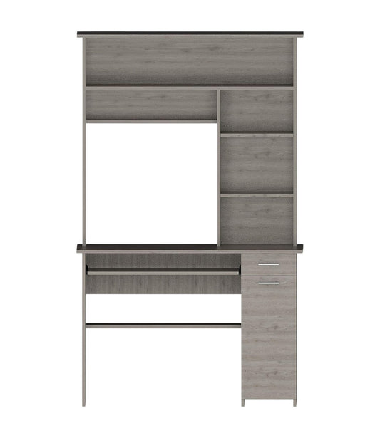 43" Light Gray Computer Desk - Homeroots