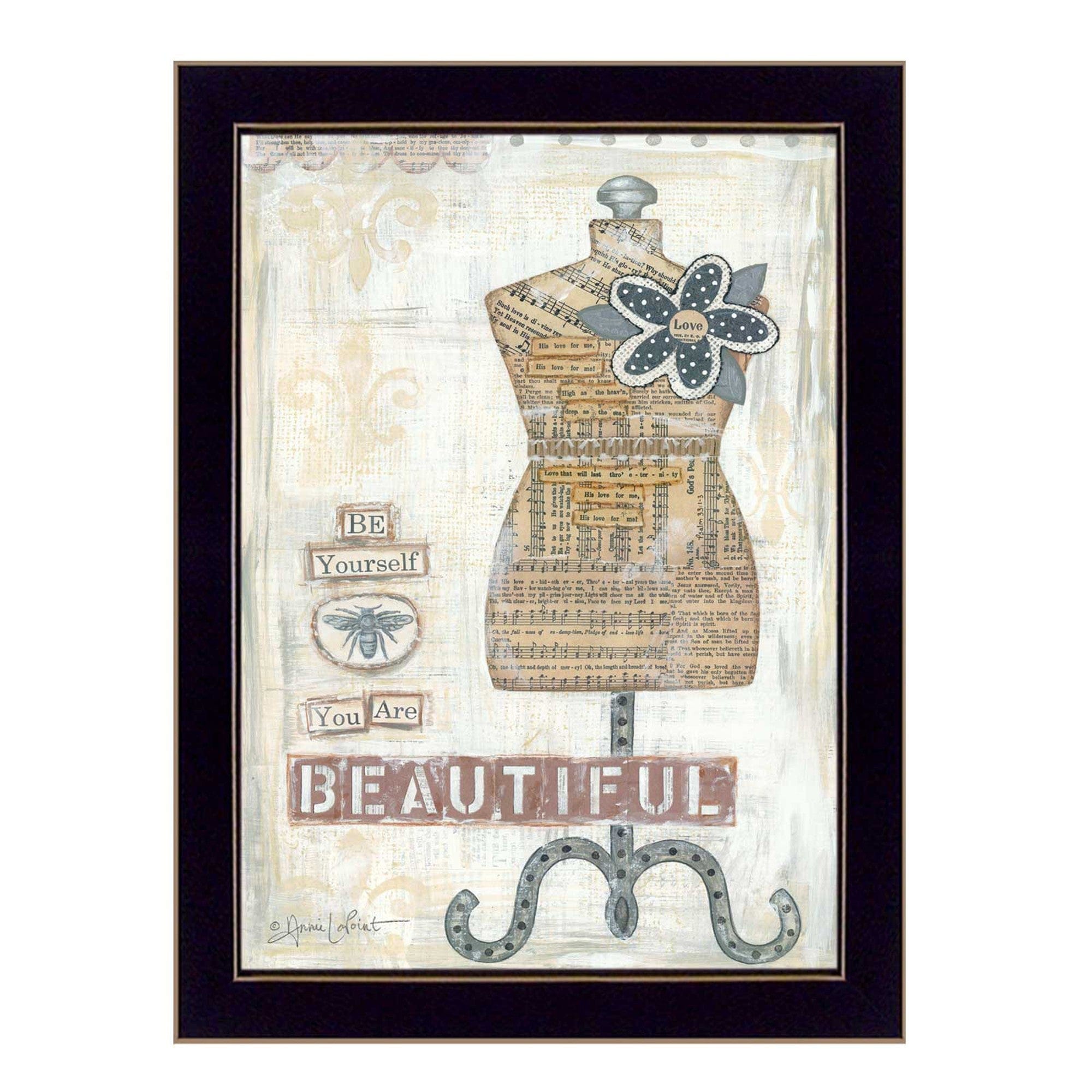 Beautiful Black Framed Print Wall Art - Homeroots