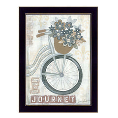 Journey Black Framed Print Wall Art - Homeroots