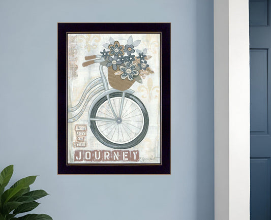 Journey Black Framed Print Wall Art - Homeroots