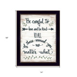 Be Careful 2 Black Framed Print Wall Art - Homeroots - Flyclothing LLC