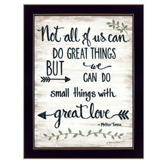 Great Love 1 Black Framed Print Wall Art - Homeroots