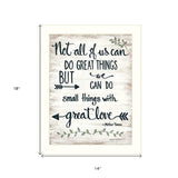 Great Love 2 White Framed Print Wall Art - Homeroots - Flyclothing LLC