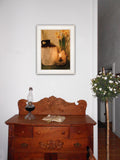 Daffodils 1 White Framed Print Wall Art - Homeroots