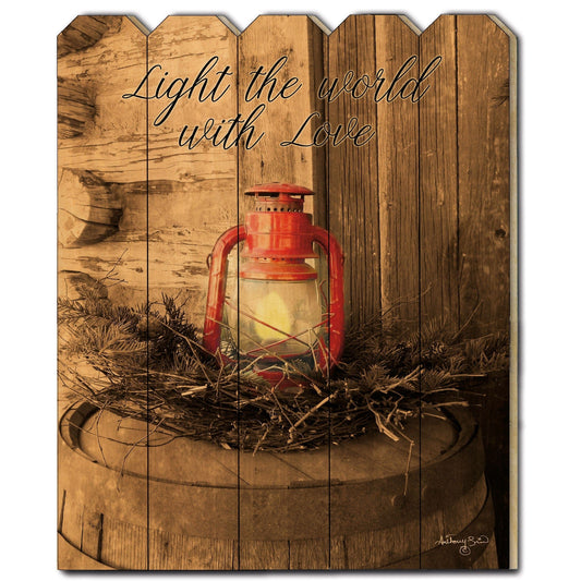 Light the World Unframed Print Wall Art - Homeroots