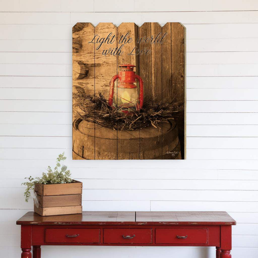 Light the World Unframed Print Wall Art - Homeroots - Flyclothing LLC