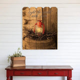 Light the World Unframed Print Wall Art - Homeroots