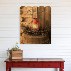 Light the World Unframed Print Wall Art - Homeroots