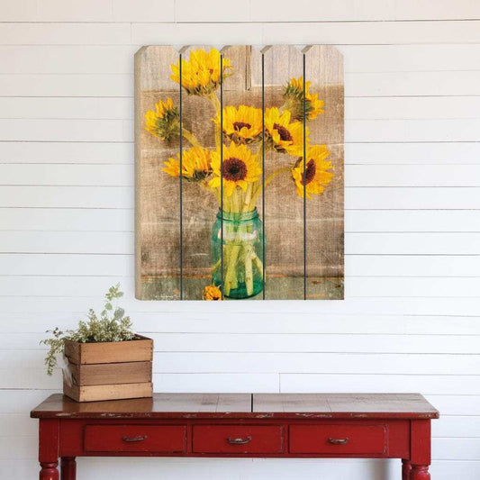 Country Sunflowers Unframed Print Wall Art - Homeroots - Flyclothing LLC