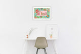 Be Yourself 2 White Framed Print Wall Art - Homeroots - Flyclothing LLC