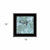 Simplicity Humpback 2 Black Framed Print Wall Art - Homeroots - Flyclothing LLC