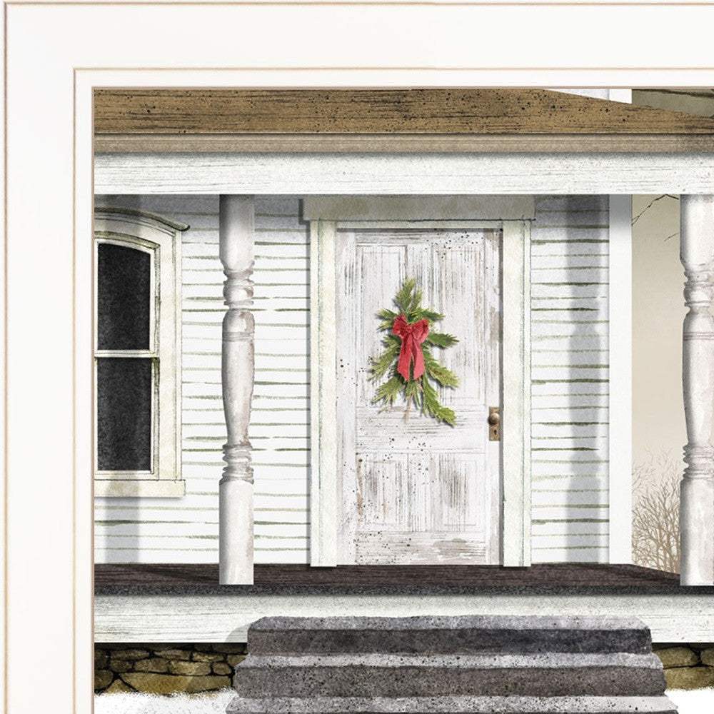 Peace on Earth 2 White Framed Print Wall Art - Homeroots - Flyclothing LLC