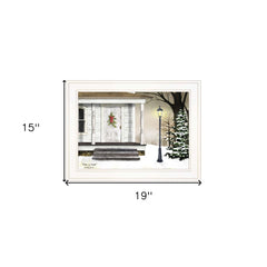 Peace on Earth 2 White Framed Print Wall Art - Homeroots