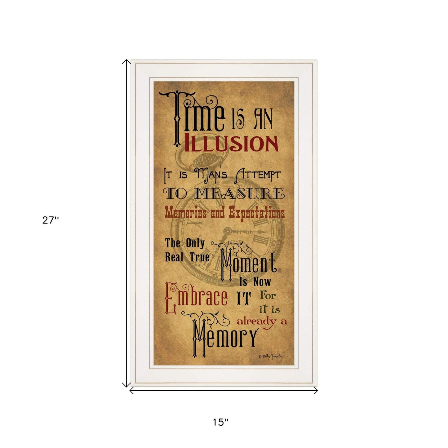 Memories 1 White Framed Print Wall Art - Homeroots - Flyclothing LLC