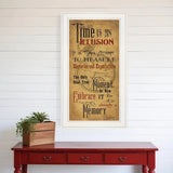 Memories 1 White Framed Print Wall Art - Homeroots