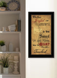 Sound of the Soul 2 Black Framed Print Wall Art - Homeroots