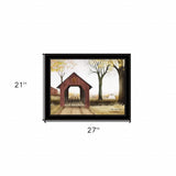 Buck County Bridge 2 Black Framed Print Wall Art - Homeroots - Flyclothing LLC