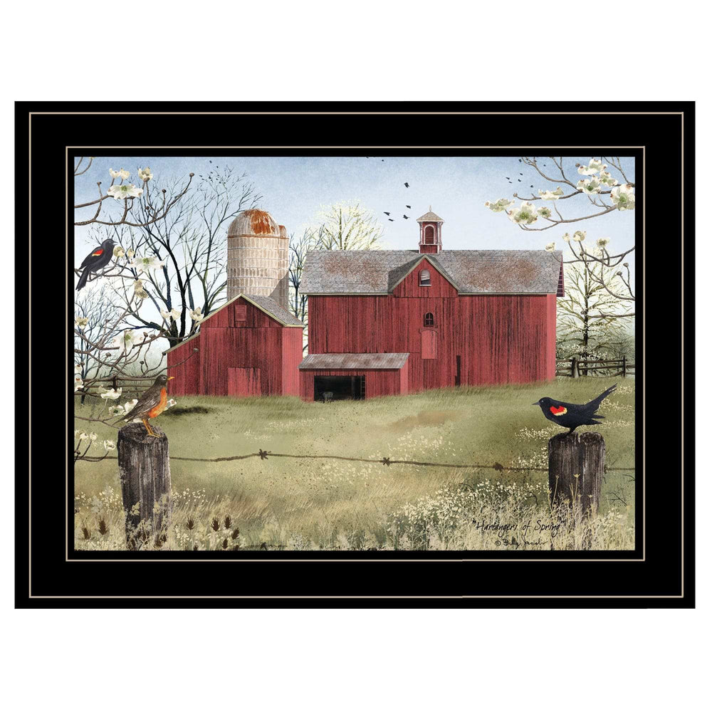 Harbingers of Spring 4 Black Framed Print Wall Art - Homeroots - Flyclothing LLC