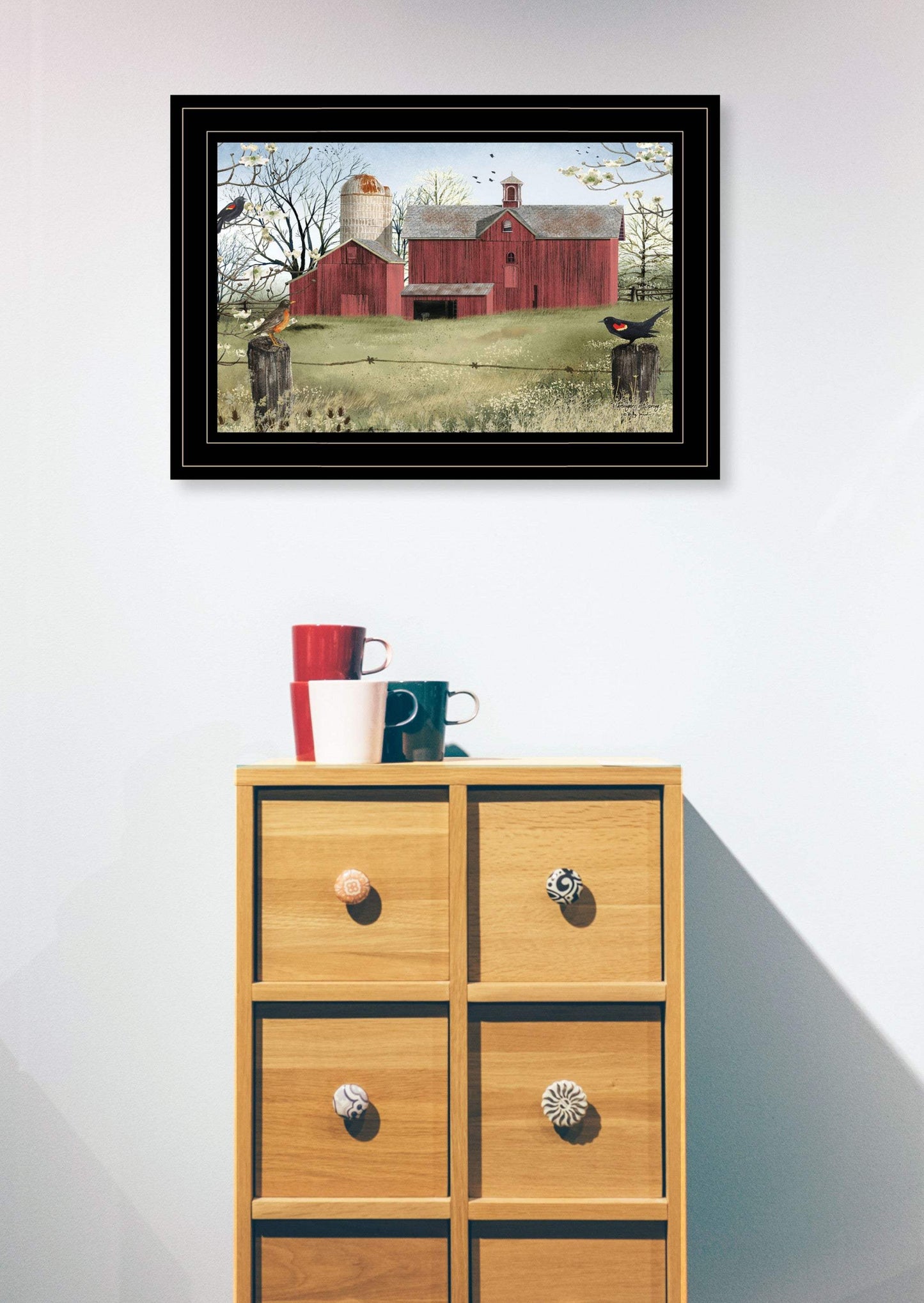 Harbingers of Spring 2 Black Framed Print Wall Art - Homeroots - Flyclothing LLC