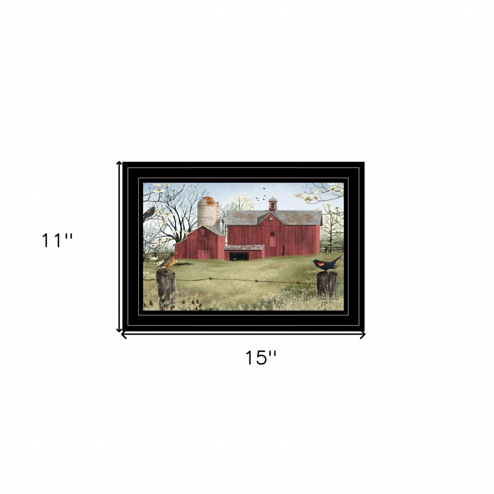 Harbingers of Spring 2 Black Framed Print Wall Art - Homeroots - Flyclothing LLC