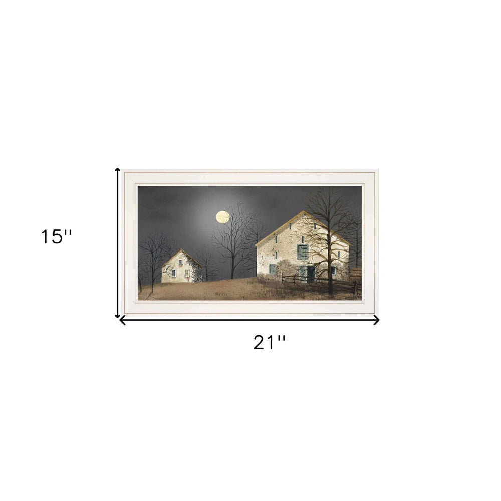 Still of the Night 2 White Framed Print Wall Art - Homeroots - Flyclothing LLC