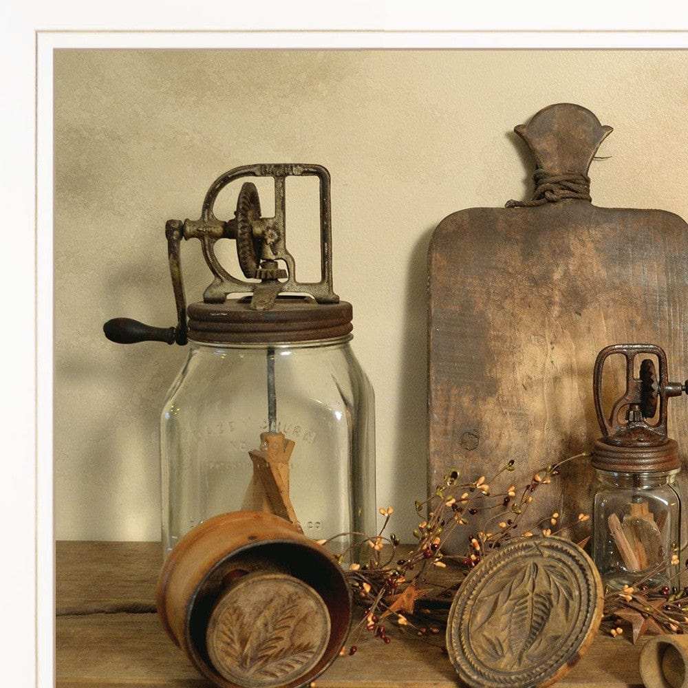 Sweet Cream Butter 1 White Framed Print Wall Art - Homeroots - Flyclothing LLC