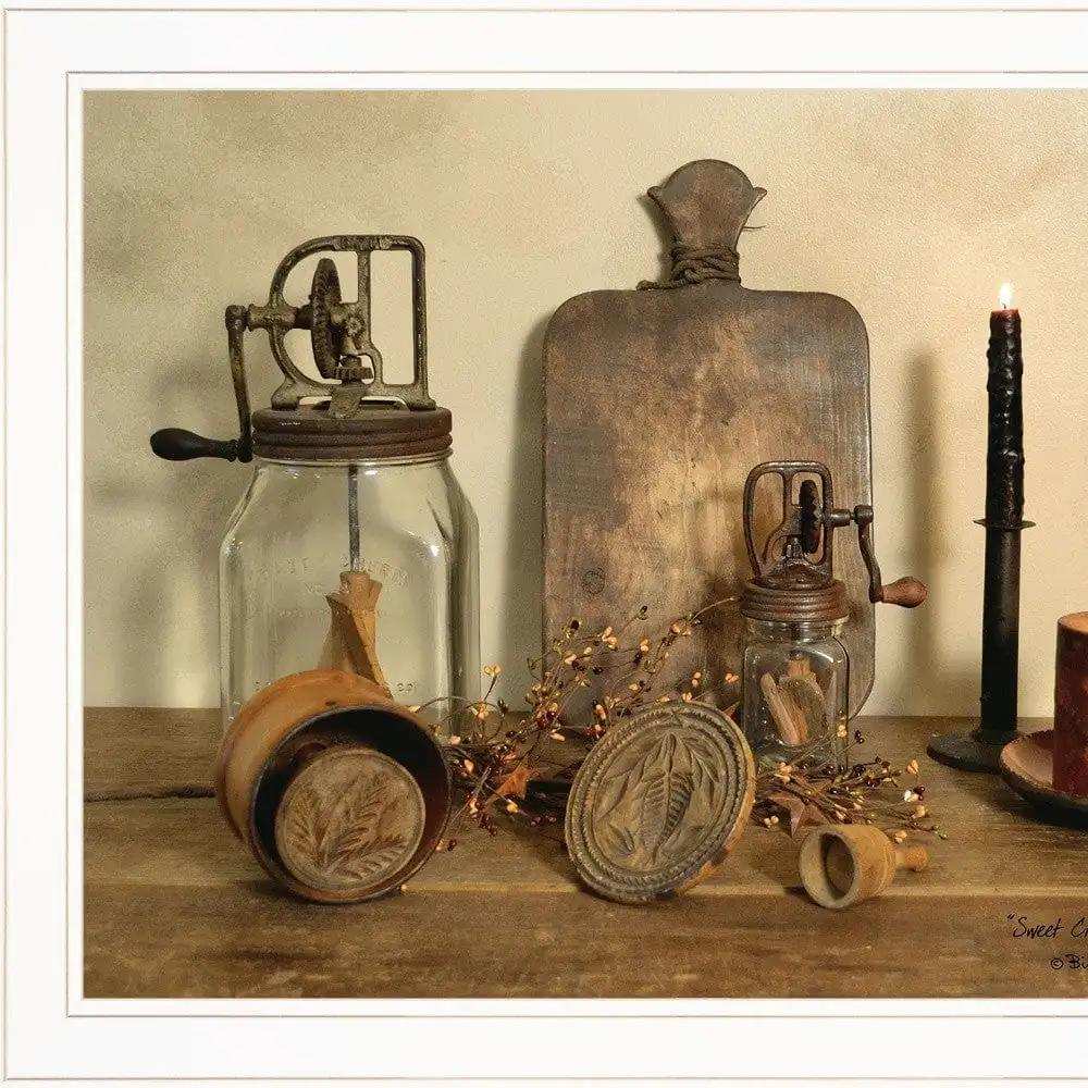 Sweet Cream Butter 3 White Framed Print Wall Art - Homeroots - Flyclothing LLC