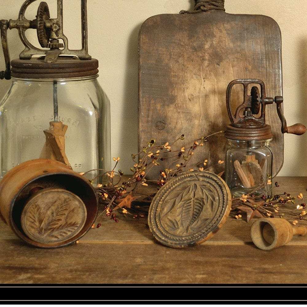 Sweet Cream Butter 6 Black Framed Print Wall Art - Homeroots - Flyclothing LLC