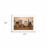 The Daily Grind 5 White Framed Print Wall Art - Homeroots - Flyclothing LLC