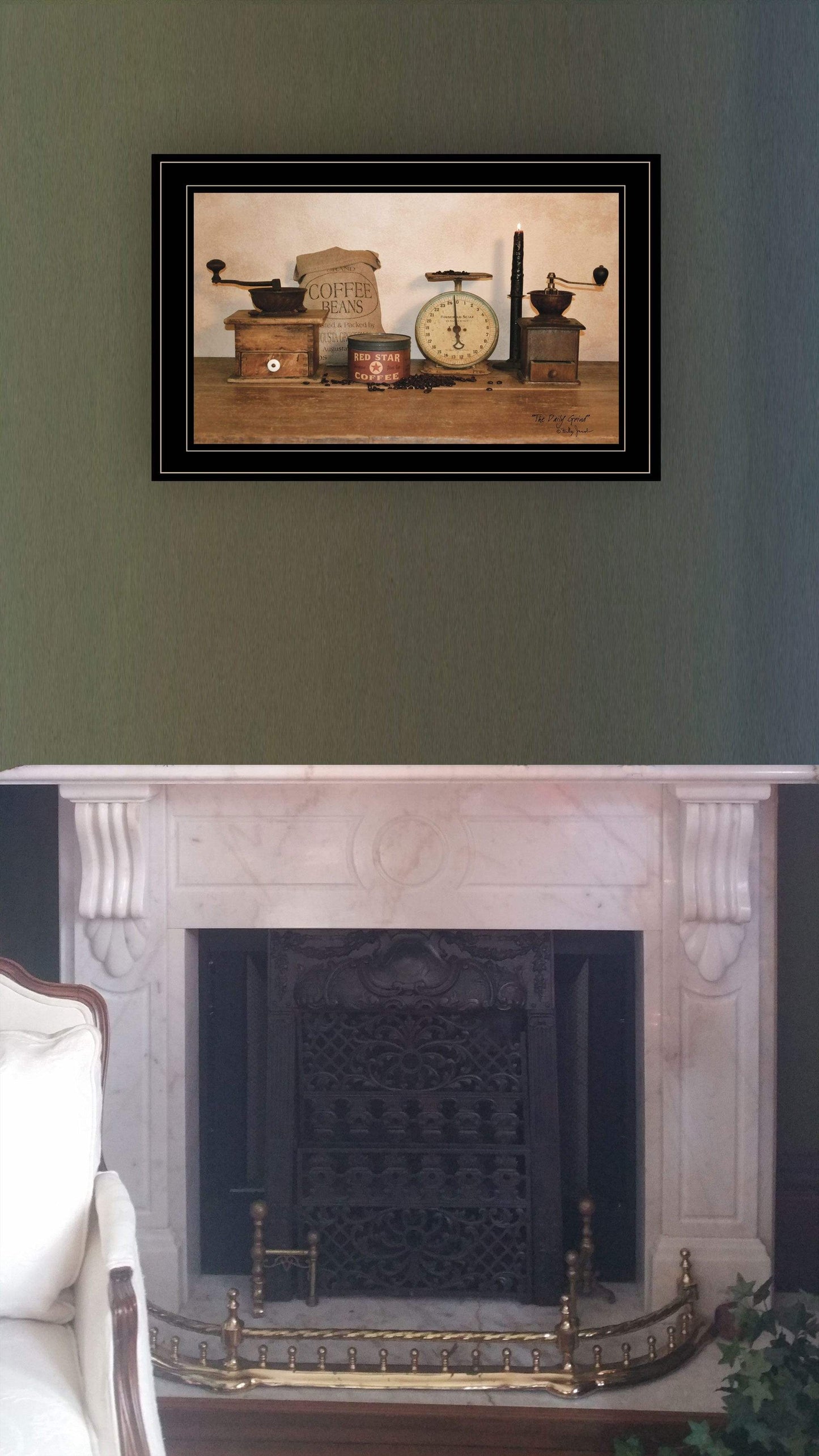 The Daily Grind 6 Black Framed Print Wall Art - Homeroots - Flyclothing LLC