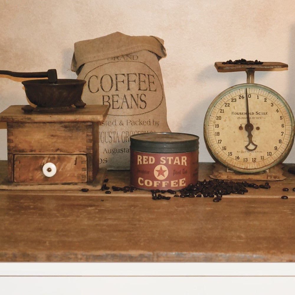 The Daily Grind 1 White Framed Print Wall Art - Homeroots