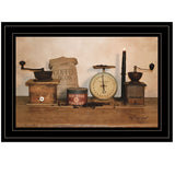 The Daily Grind 2 Black Framed Print Wall Art - Homeroots
