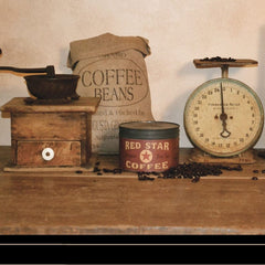 The Daily Grind 2 Black Framed Print Wall Art - Homeroots