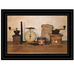 The Daily Grind 2 Black Framed Print Wall Art - Homeroots
