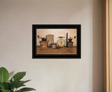 The Daily Grind 2 Black Framed Print Wall Art - Homeroots