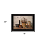 Simple Blessings 2 Black Framed Print Wall Art - Homeroots - Flyclothing LLC