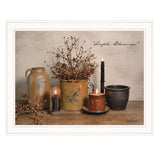 Simple Blessings 5 White Framed Print Wall Art - Homeroots - Flyclothing LLC