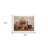 Simple Blessings 5 White Framed Print Wall Art - Homeroots - Flyclothing LLC