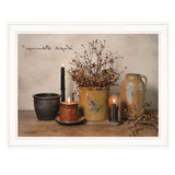 Simple Blessings 5 White Framed Print Wall Art - Homeroots - Flyclothing LLC