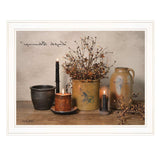 Simple Blessings 5 White Framed Print Wall Art - Homeroots - Flyclothing LLC