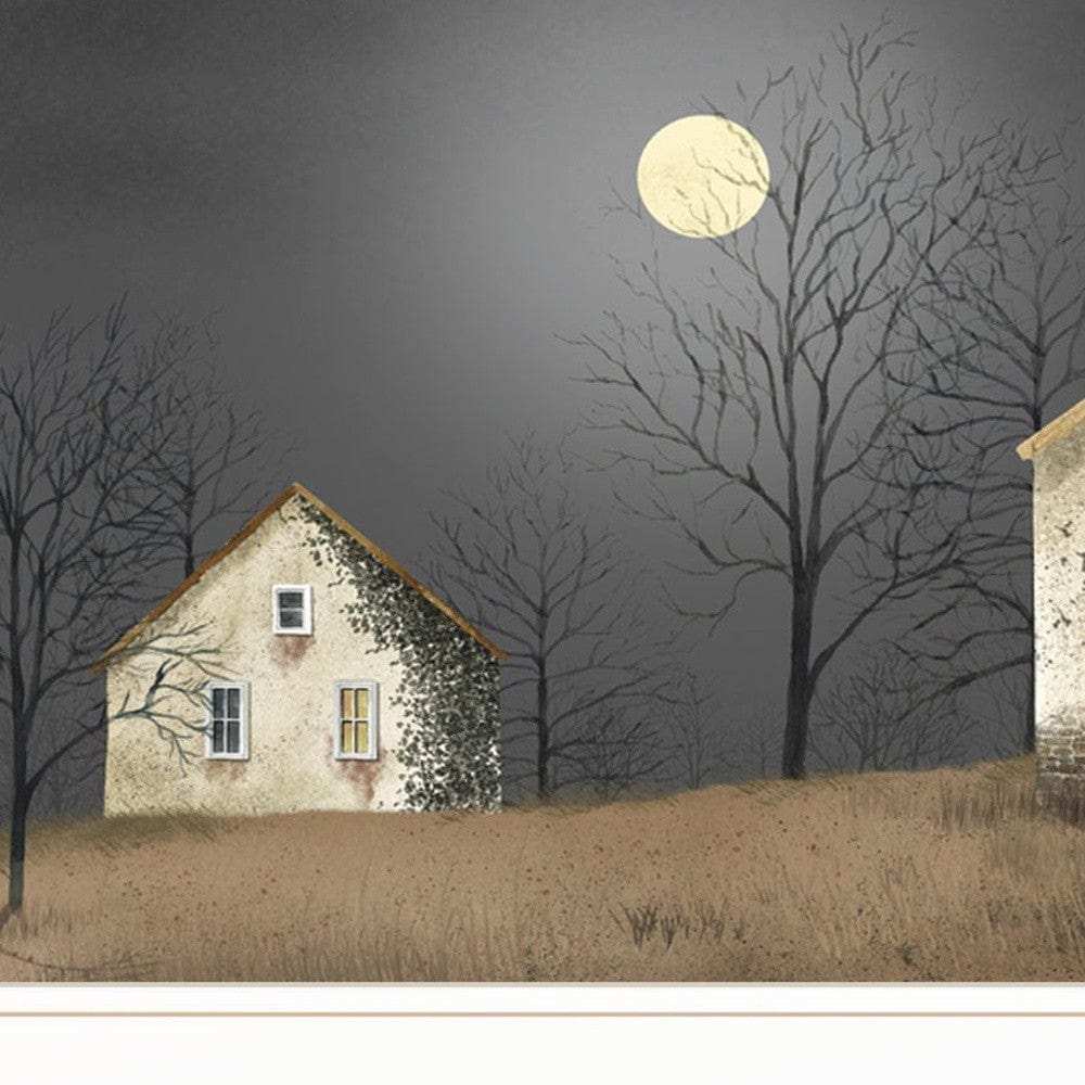 Still of the Night 3 White Framed Print Wall Art - Homeroots - Flyclothing LLC
