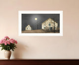 Still of the Night 3 White Framed Print Wall Art - Homeroots