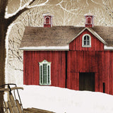 New Fallen Snow 3 White Framed Print Wall Art - Homeroots - Flyclothing LLC